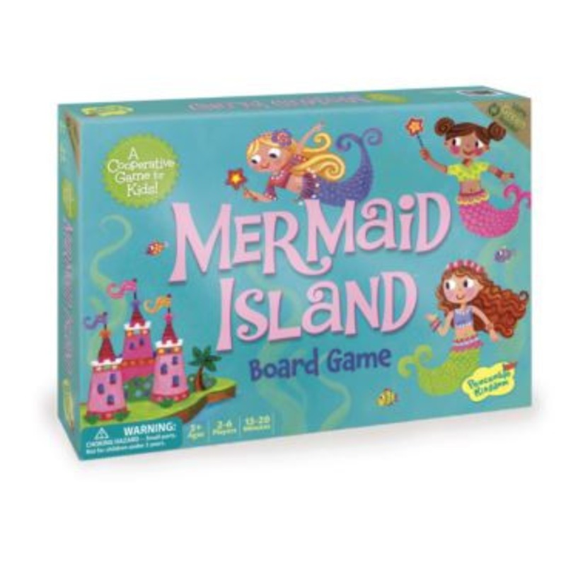 Peaceable Kingdom – Mermaid Island Cooperative Board Game