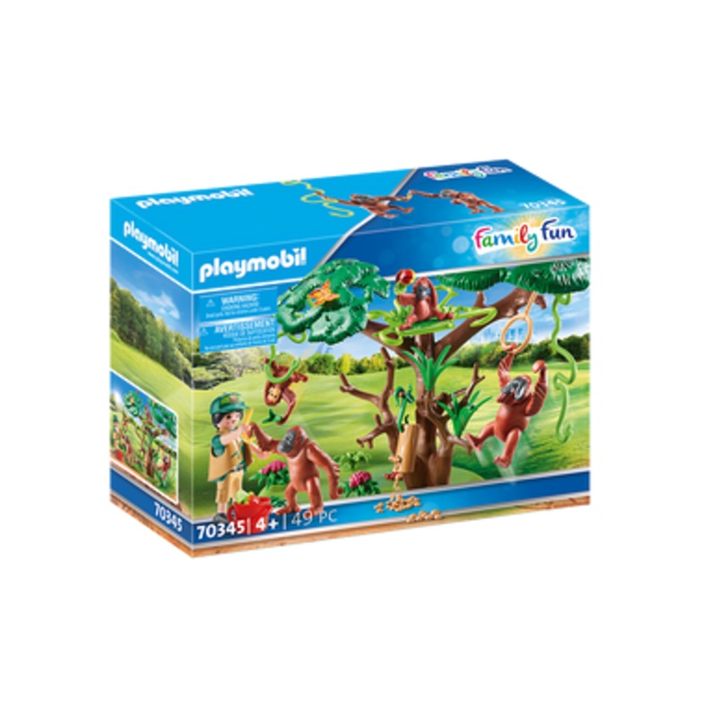 Playmobil Family Fun – Orangutans with Tree | 70345