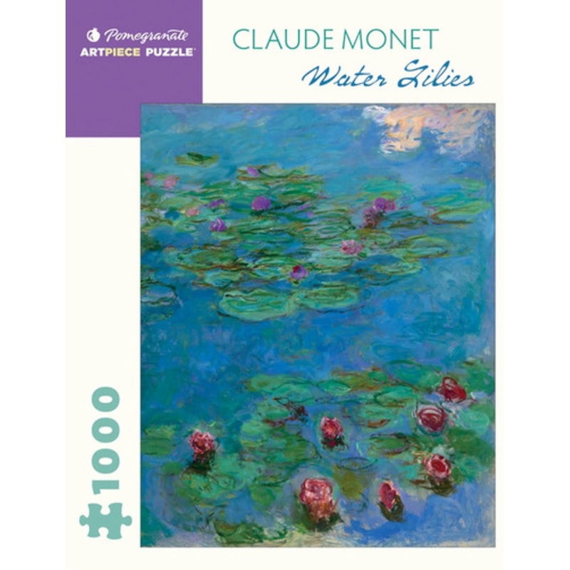 Pomegranate 1000pc Puzzle – Claude Monet: Water Lilies