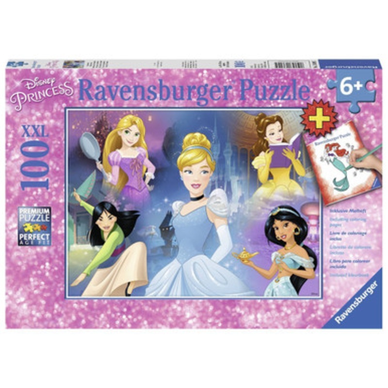 Ravensburger 100pc – Disney Charming Princess Puzzle