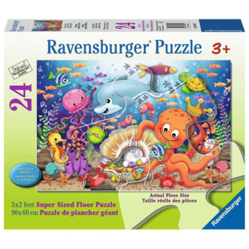 Ravensburger 24pc – Fishie’s Fortune SuperSize Floor Puzzle