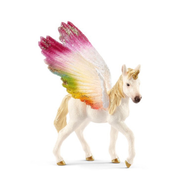 Schleich Bayala – Winged Rainbow Unicorn Foal 70577
