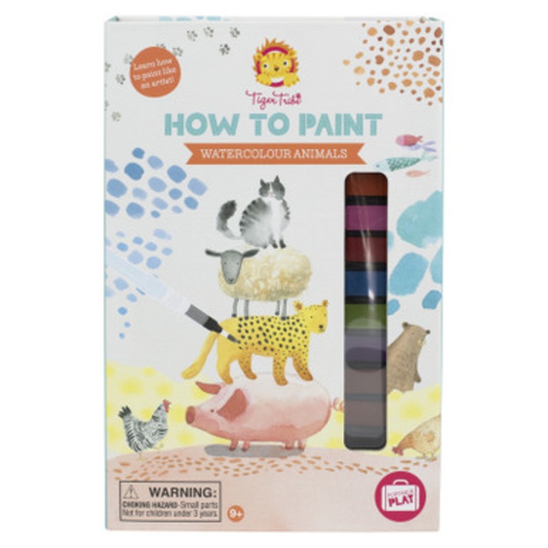 Tribe How to Paint – Watercolour – Animals