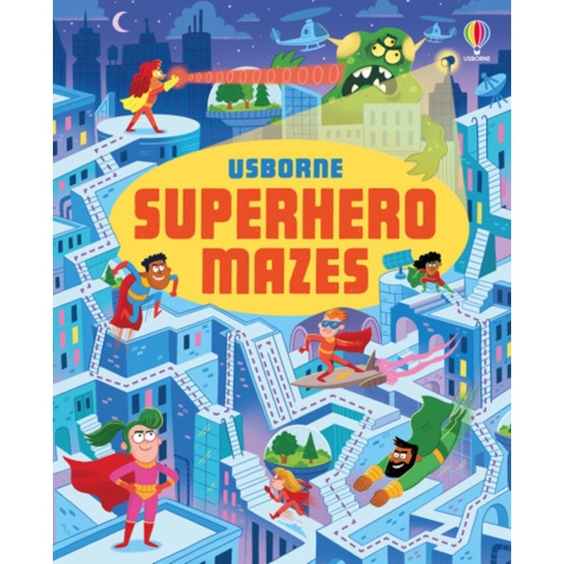 Usborne – Superhero Mazes