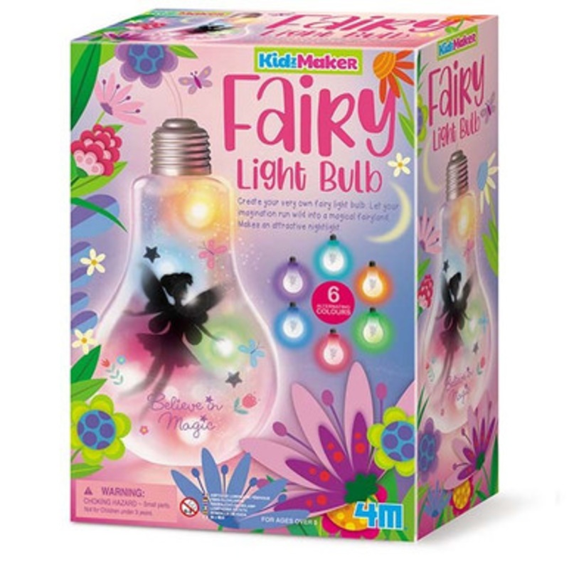4M – KidzMaker – Fairy Light Bulb