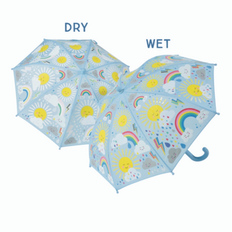 Floss & Rock Colour Changing Umbrella – Sun & Clouds