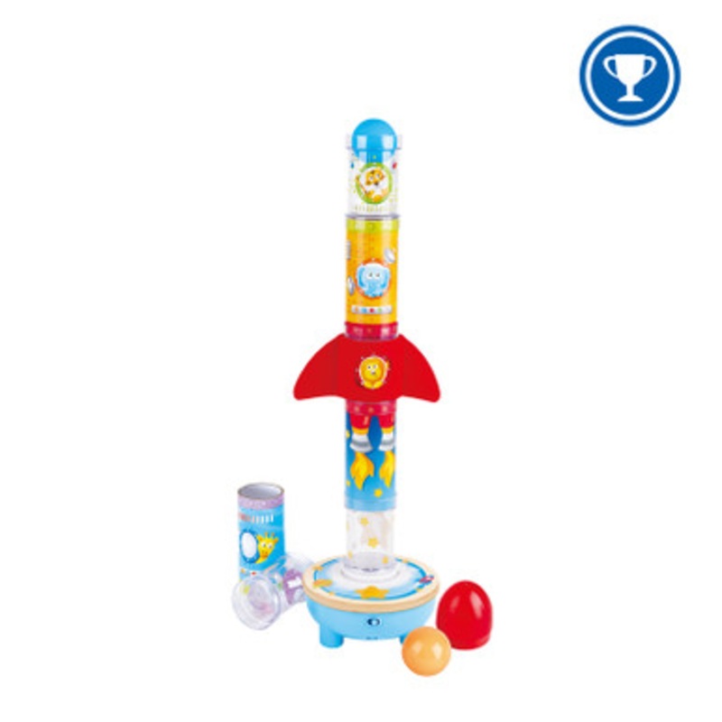 Hape – Rocket Ball Air Stacker