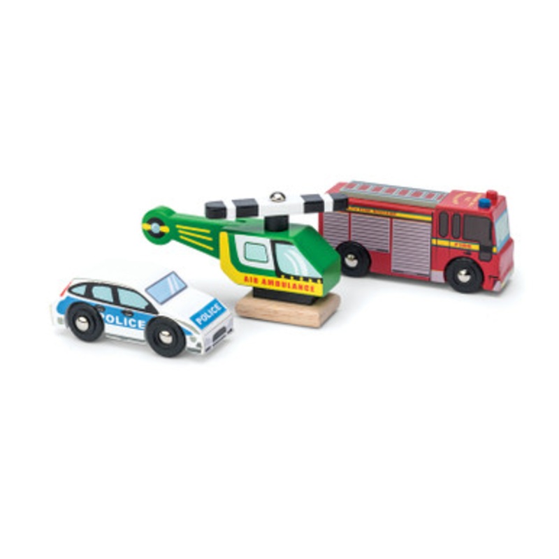 Le Toy Van – Emergency Vehicles Set