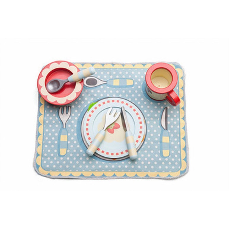 Le Toy Van Honeybake – Dinner Set with Placemat