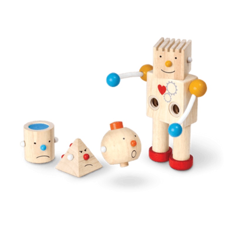 PlanToys – Build-A-Robot *damaged packaging*