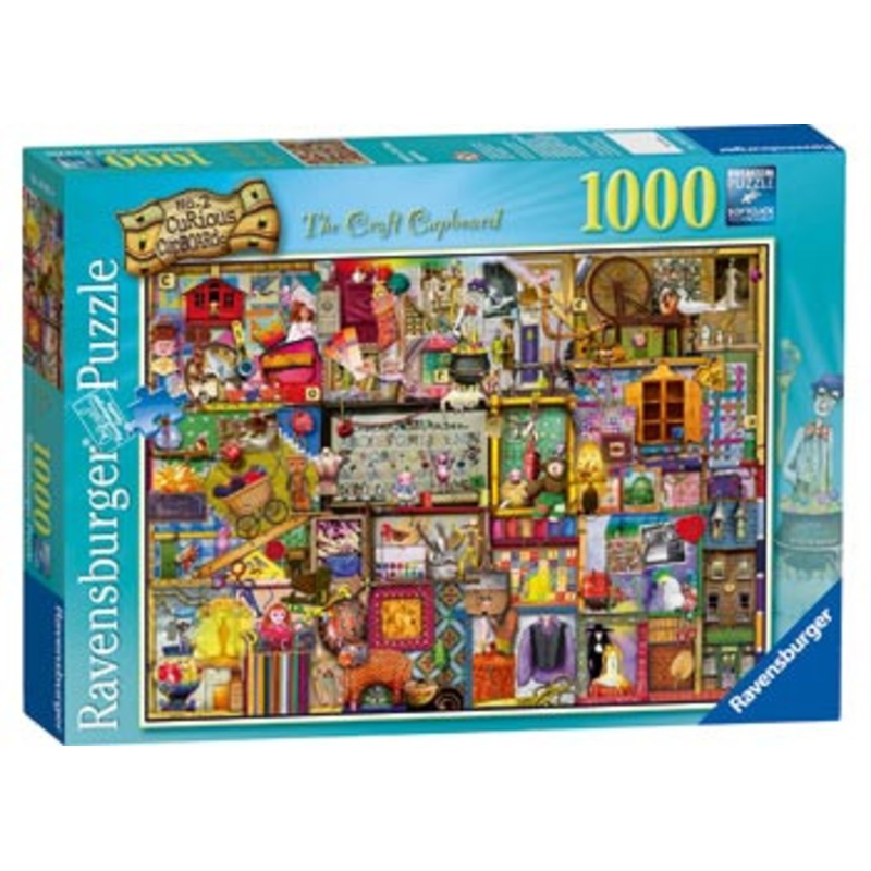 Ravensburger 1000pc – The Craft Cupboard Puzzle by Colin Thompson