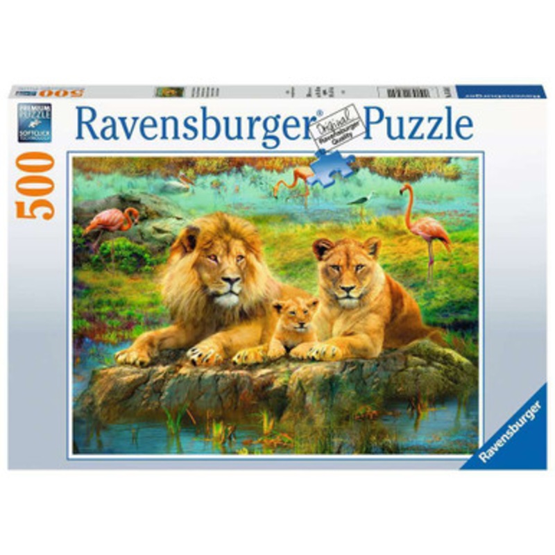 Ravensburger 500pc – Lions in the Savannah Puzzle