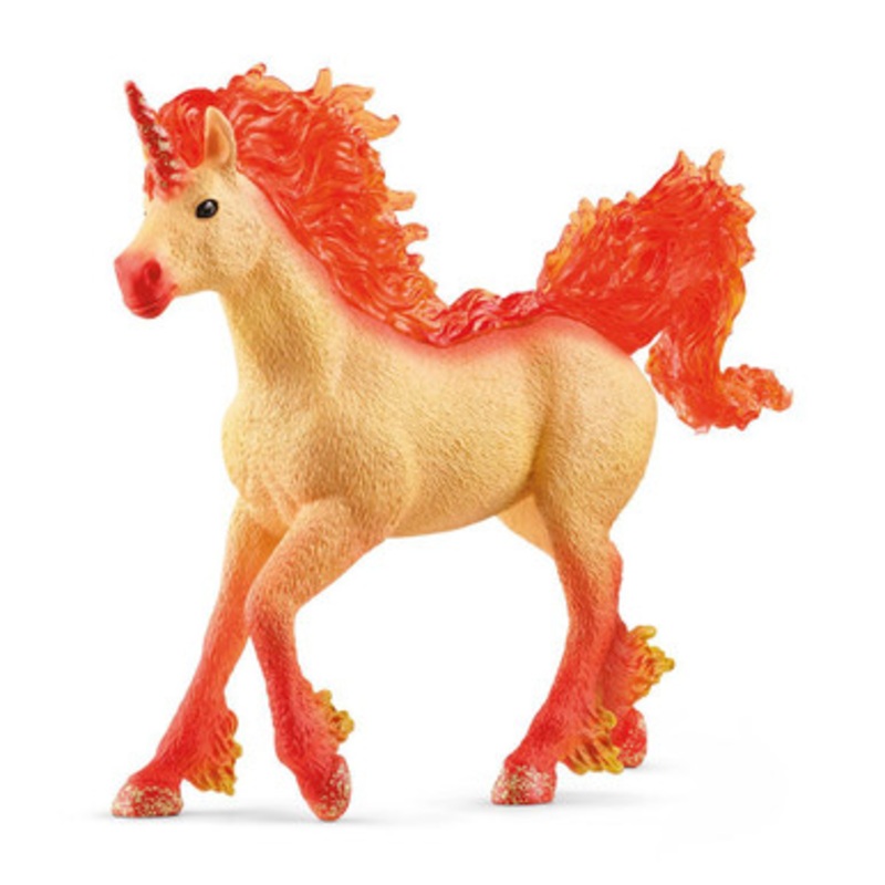 Schleich Bayala – Elementa Fire Unicorn Stallion 70756