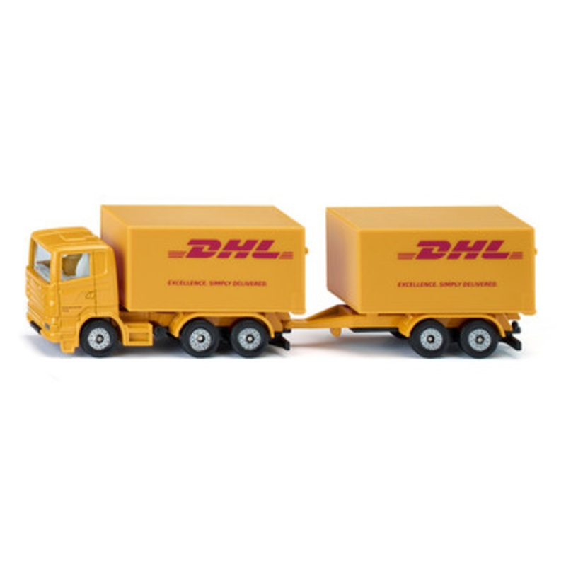 Siku – 1694 – DHL Truck With Trailer