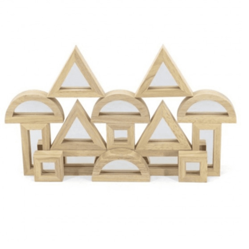Viga Toys – Large Mirror Blocks 16pce set