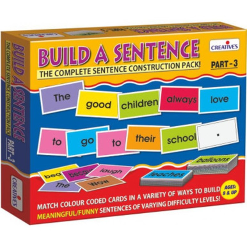 Creative’s – Build A Sentence Part 3