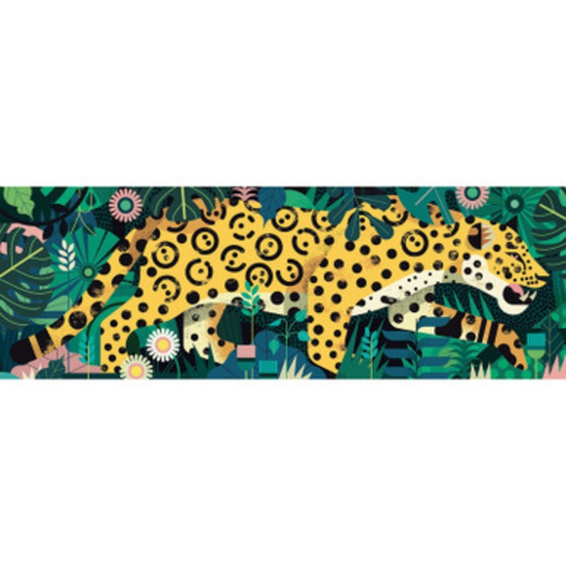 Djeco – Leopard Gallery Puzzle 1000pc