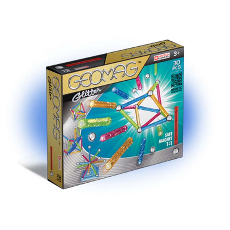 Geomag Colour Glitter 30 Piece – Swiss Made
