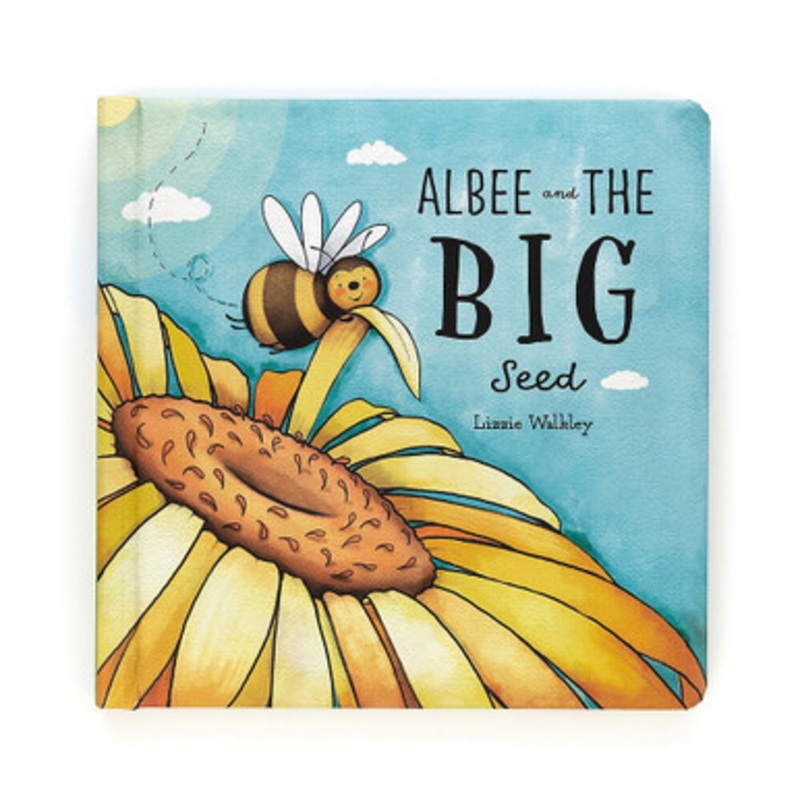Jellycat- Albee & The Big Seed Book