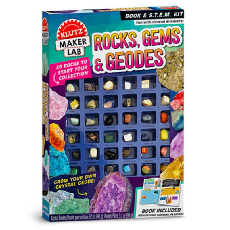 Klutz – Maker Lab: Rocks, Gems & Geodes