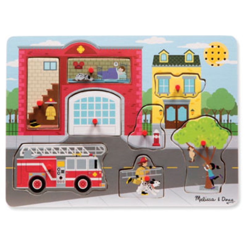 Melissa & Doug – Fire Station Sound Puzzle