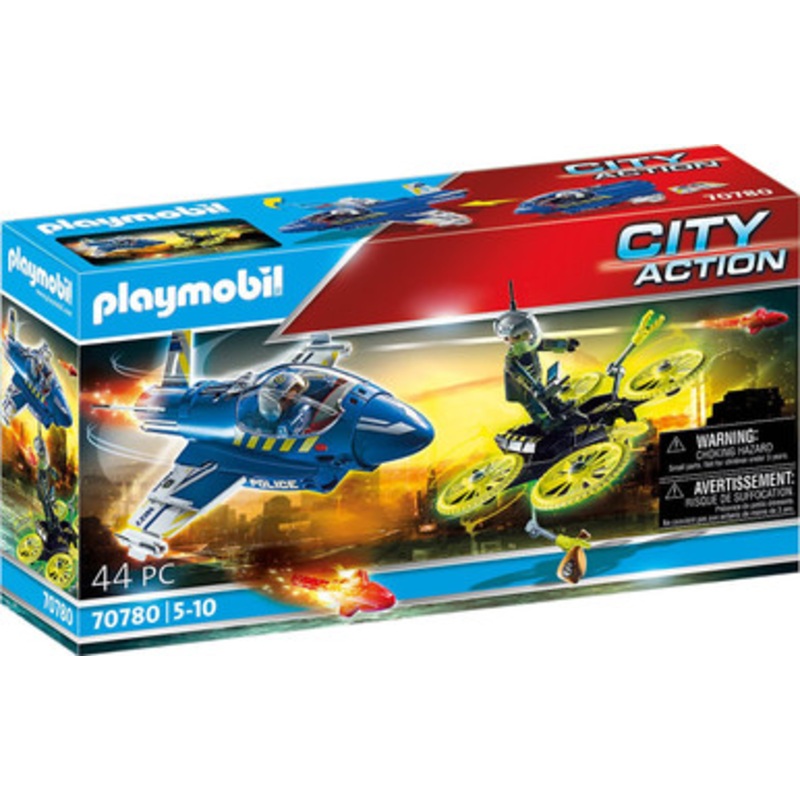 Playmobil City Action – Police Jet with Drone 70780