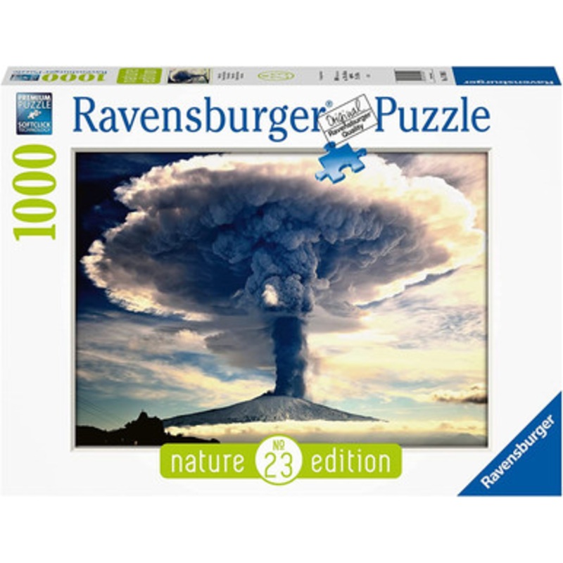 Ravensburger 1000pc – Mount Etna Volcano Puzzle