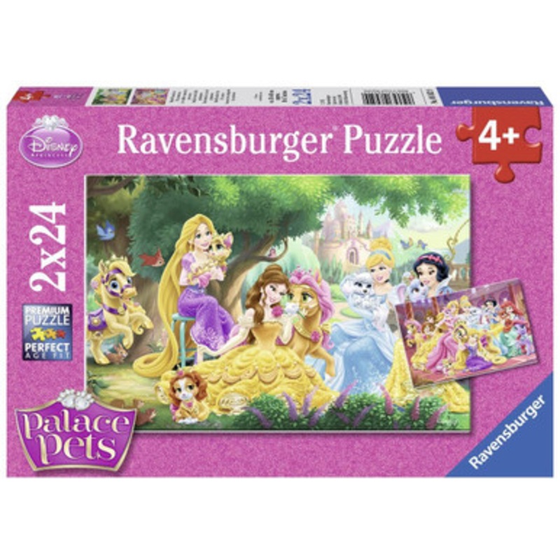Ravensburger 2x24pc – Best Friends of the Princesses Puzzle