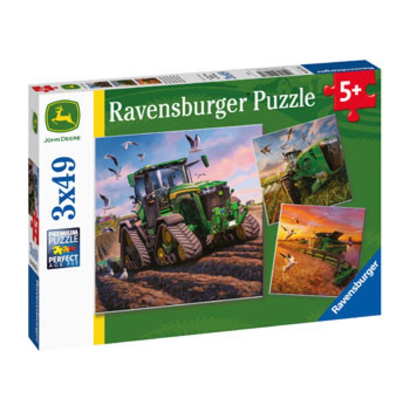 Ravensburger 3x49pc – Seasons of John Deere Puzzle