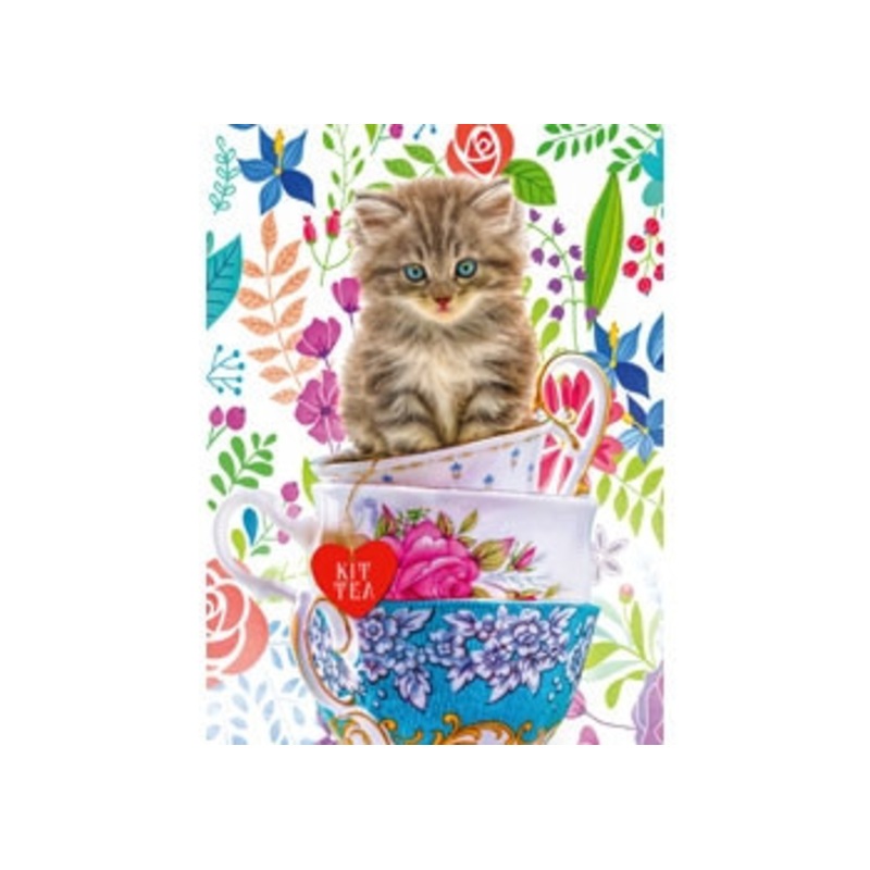 Ravensburger 500pc – Kitten in a Cup Puzzle