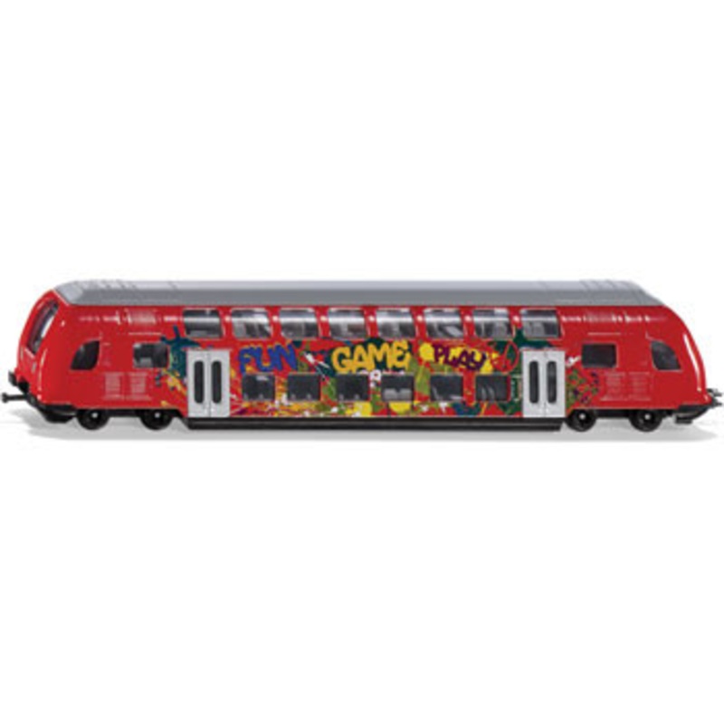 Siku – 1791 – Regional Double-deck Train – 1:87 Scale