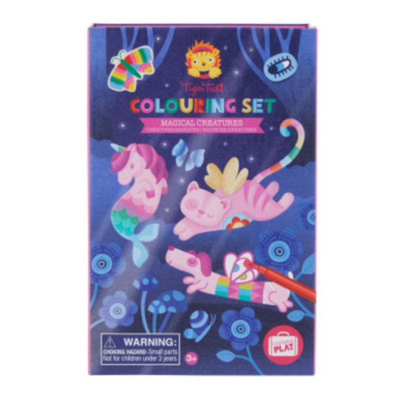 Tiger Tribe Colouring Set – Magical Creatures