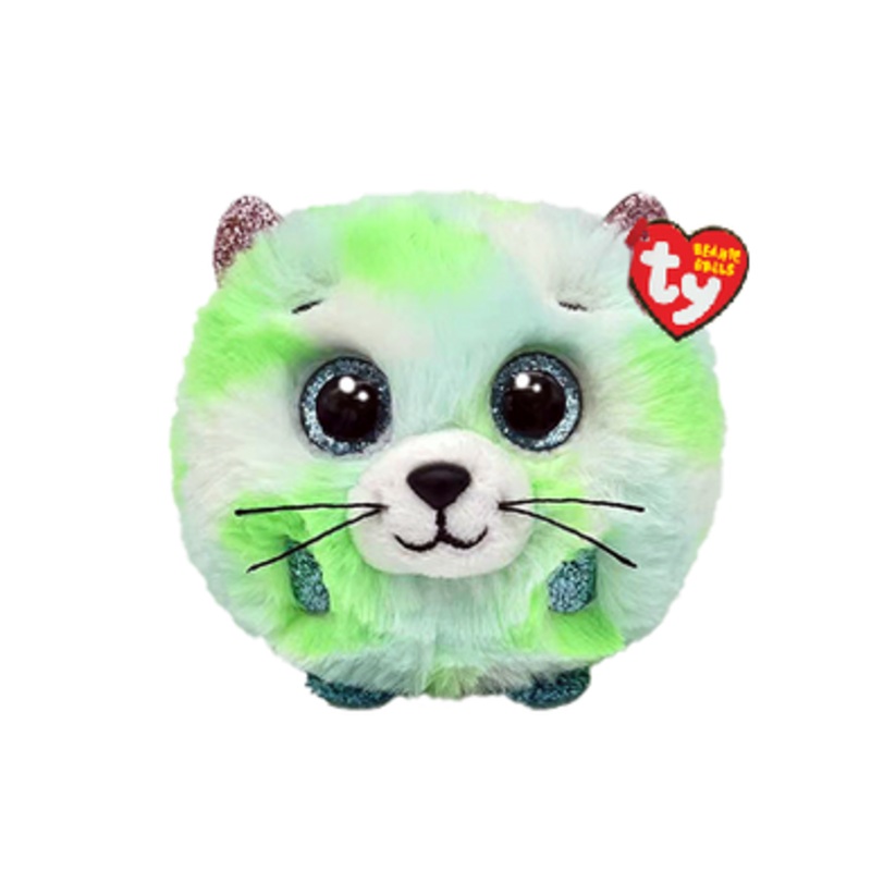 TY Beanie Balls – Evie the Green Cat