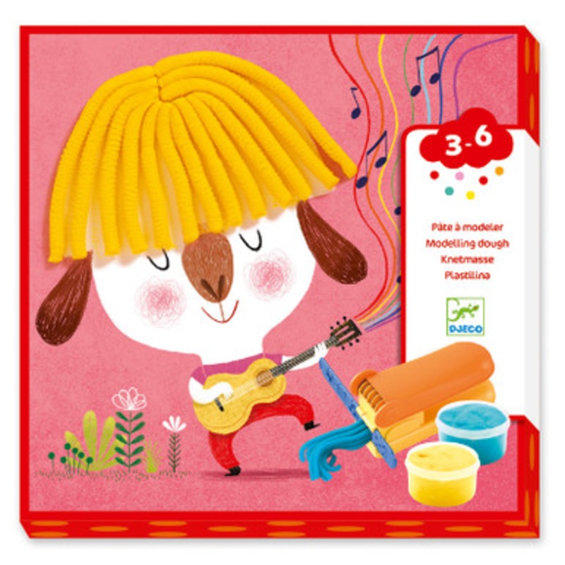Djeco – Curls & Straight hair Modelling Dough