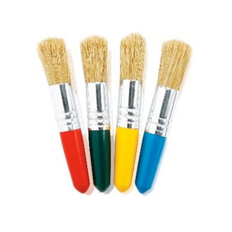 Educational Colours – Baby Stubby Brush Pack of 4