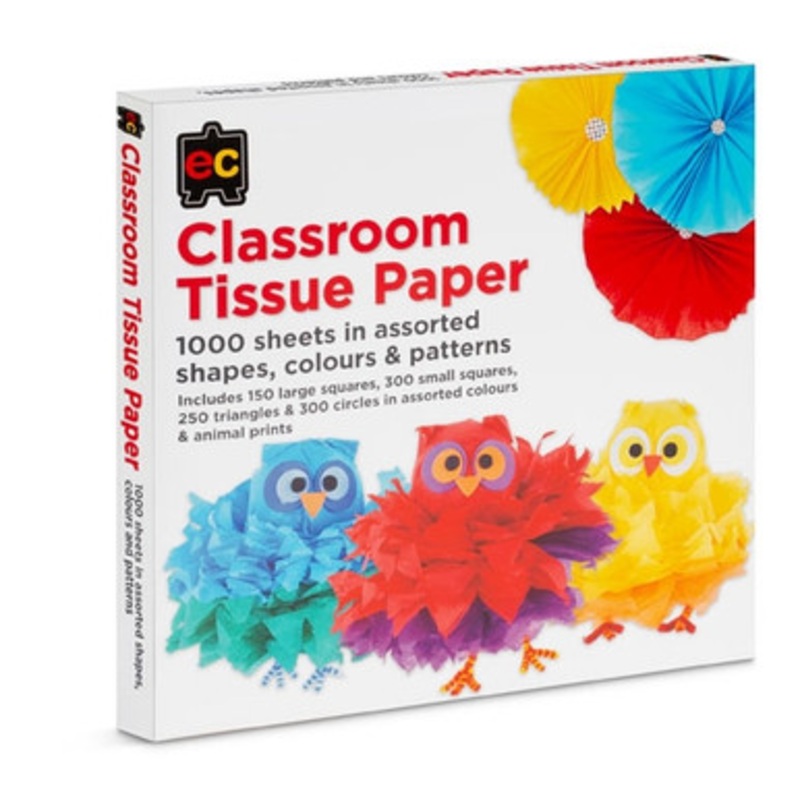 Educational Colours – Classroom Tissue Paper Packet 1000