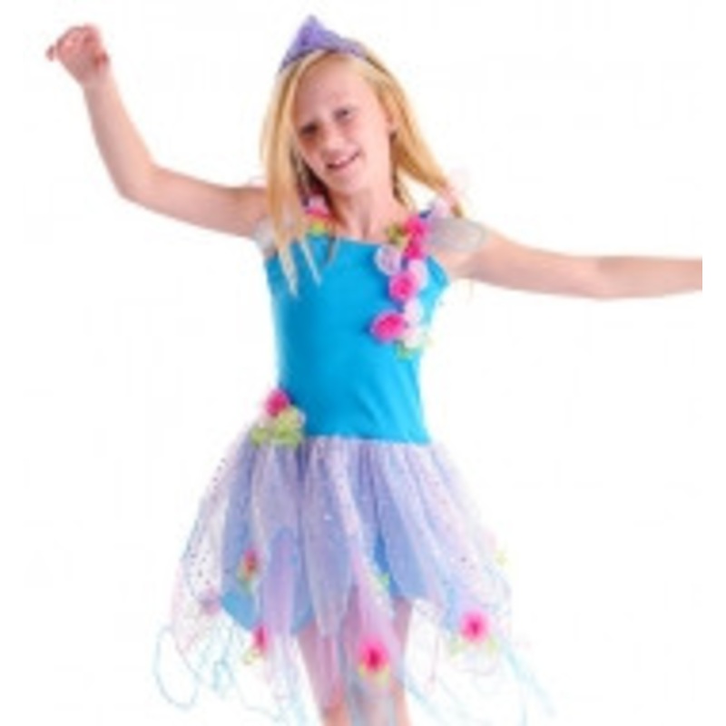 Fairy Girls – Crystal Fairy Dress Turquoise