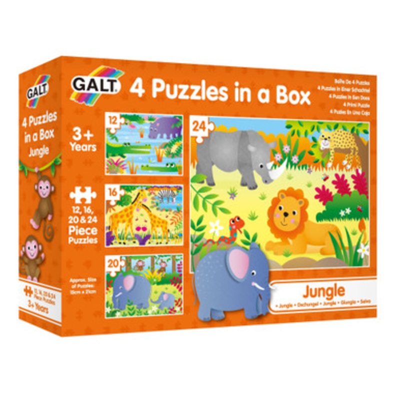 Galt – Four Puzzles In A Box – Jungle