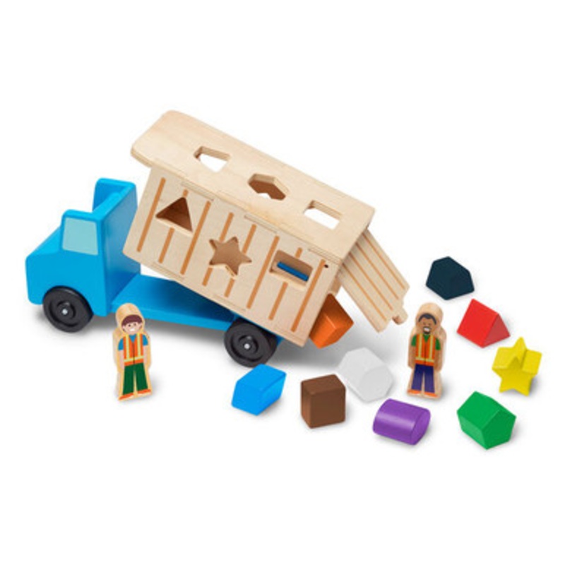 Melissa & Doug – Shape Sorting Dump Truck