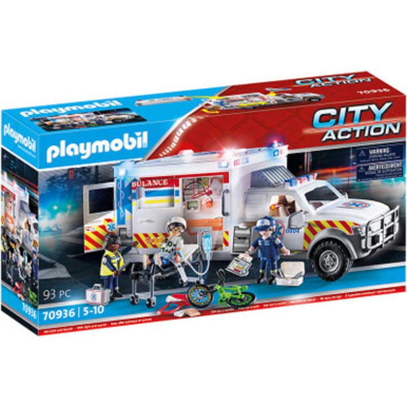 Playmobil City Action – Ambulance with Lights and Sound