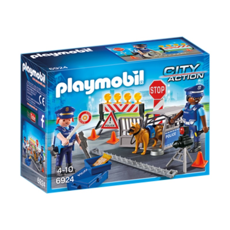 Playmobil City Action Police Roadblock 6924