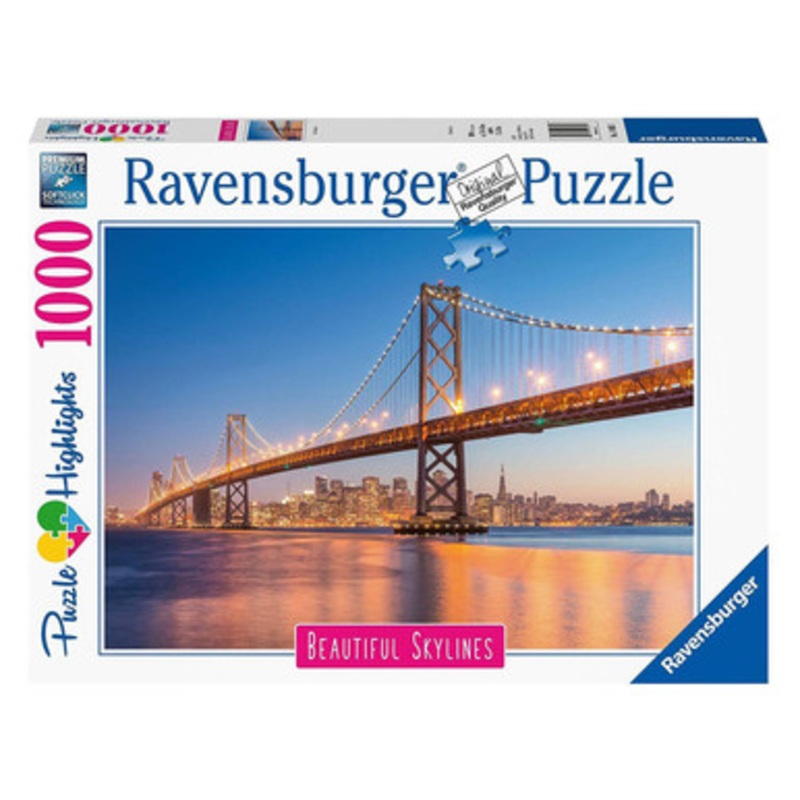 Ravensburger 1000pc – Beautiful Skylines – San Francisco Puzzle