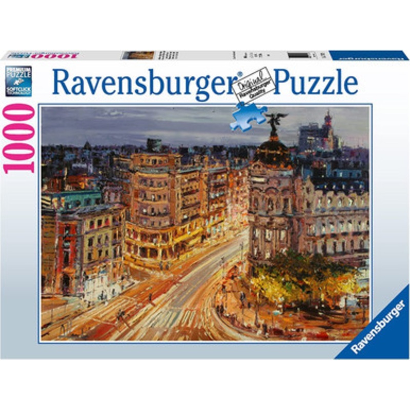 Ravensburger 1000pc – Gran Via Madrid Puzzle