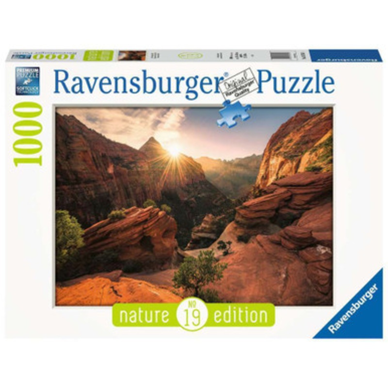 Ravensburger 1000pc – Zion Canyon, USA Puzzle