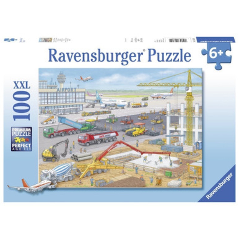 Ravensburger 100pc – Airport Construction Site Puzzle