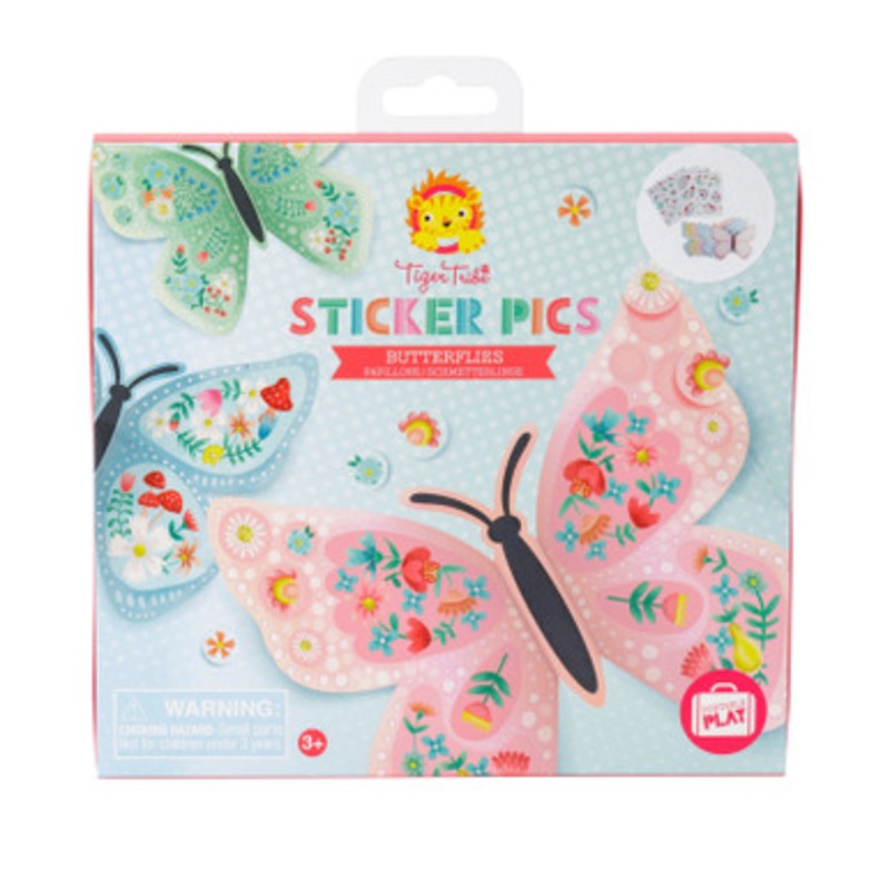 Tiger Tribe Sticker Pics – Butterflies