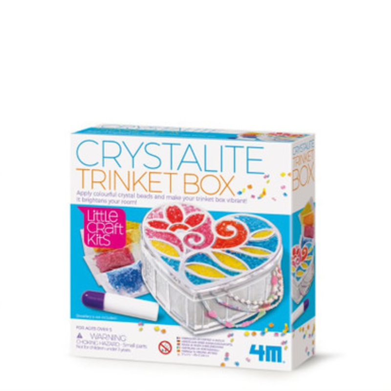 4M – Little Craft Crystalite Trinket Box