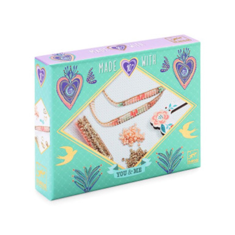 Djeco – You & Me – Miyuki & Hearts  Beads Set