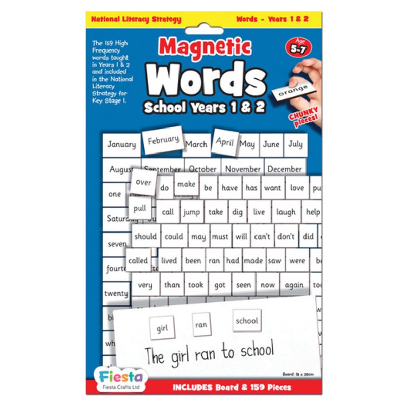 Fiesta Crafts – Magnetic Words Years 1 & 2