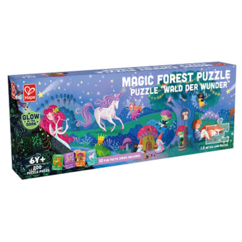 Hape – Magic Forest 200pc Puzzle (1.5m Long)